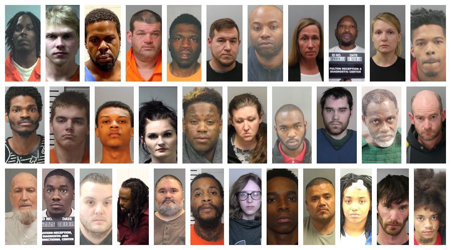 January mug shots
